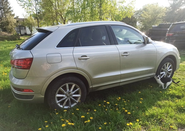 Audi Q3 cena 89000 przebieg: 56645, rok produkcji 2017 z Tykocin małe 92